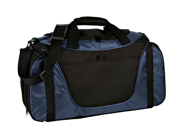 Port Authority Medium TwoTone Duffel BG1050 Navy Black OSFA