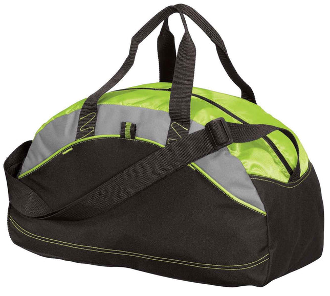Port Authority Medium Contrast Duffel BG1070 Lime OSFA