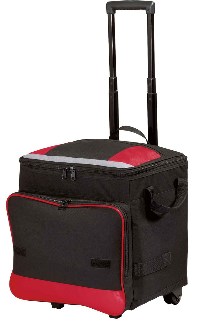 Port Authority Rolling Cooler BG119 Red OSFA