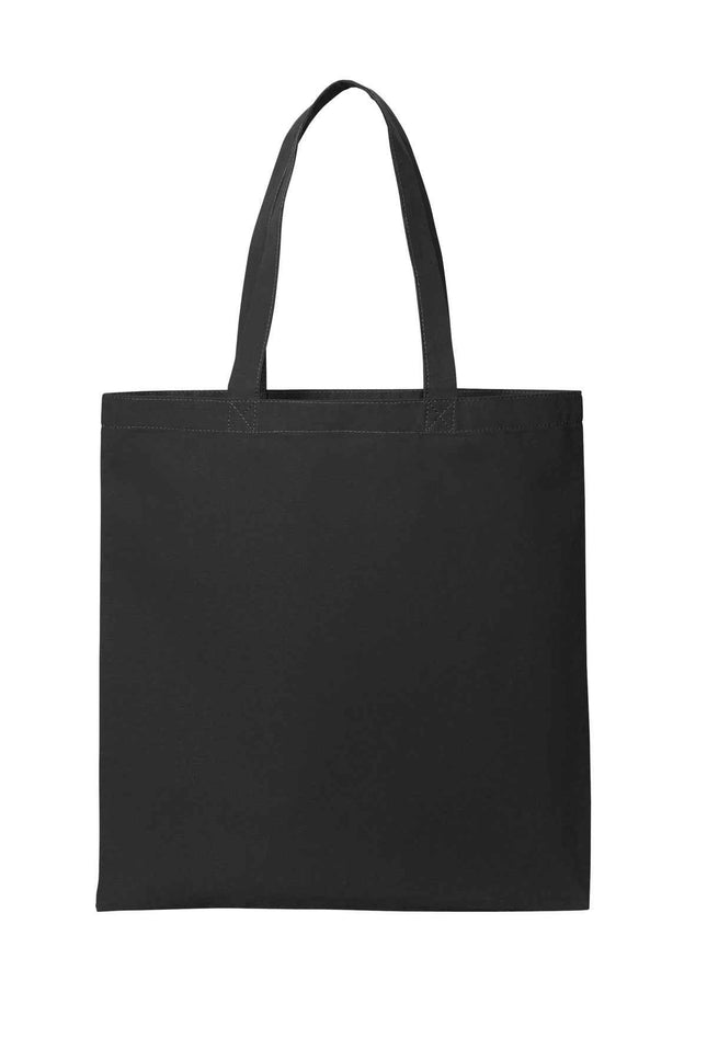 Port Authority Core Cotton Tote BG1500 Deep Black OSFA