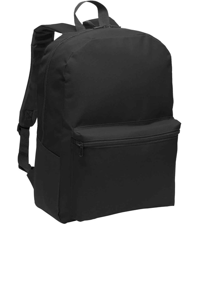 Port Authority Value Backpack BG203 Black OSFA