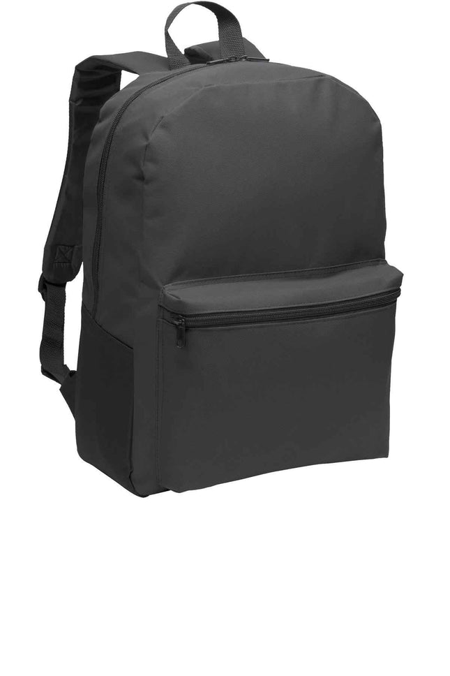 Port Authority Value Backpack BG203 Dark Charcoal OSFA