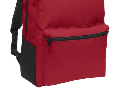 Port Authority Value Backpack BG203 Red OSFA