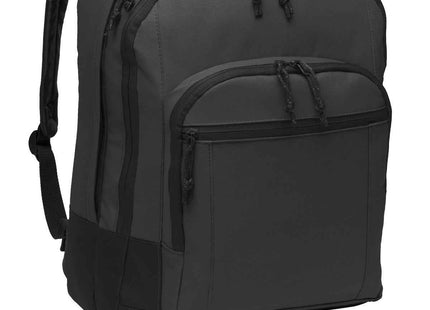 Port Authority Basic Backpack BG204 Dark Charcoal OSFA