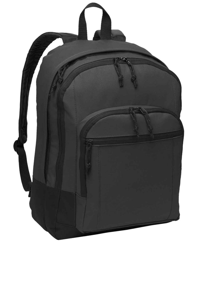 Port Authority Basic Backpack BG204 Dark Charcoal OSFA