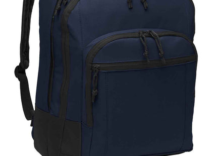 Port Authority Basic Backpack BG204 Navy OSFA