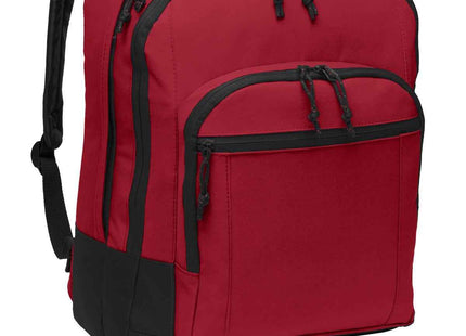 Port Authority Basic Backpack BG204 Red OSFA