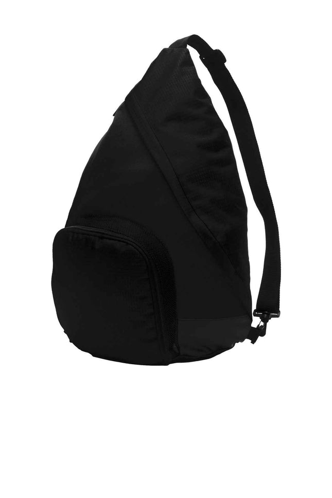 Port Authority Active Sling Pack BG206 Black Black OSFA