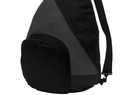 Port Authority Active Sling Pack BG206 Dark Charcoal Black OSFA