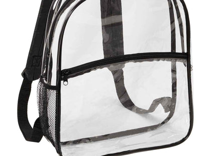 Port Authority Clear Backpack BG230 Clear Black OSFA