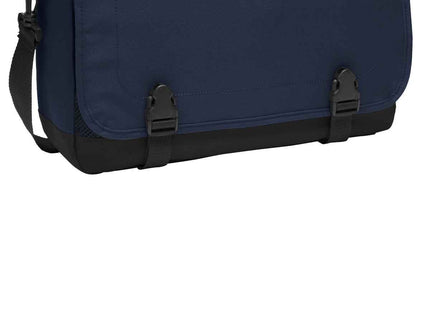 Port Authority Messenger Briefcase BG304 Navy OSFA