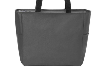 Port Authority Essential Zip Tote BG410 Dark Charcoal OSFA