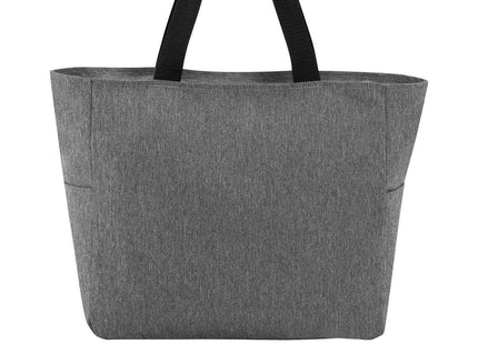 Port Authority Essential Zip Tote BG410 Heather Grey OSFA