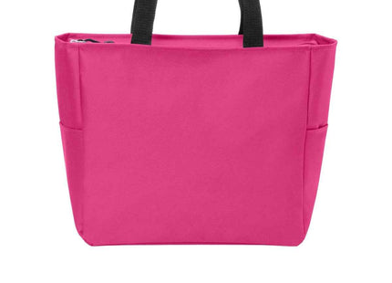 Port Authority Essential Zip Tote BG410 Pink Azalea OSFA