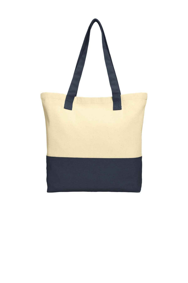 Port Authority Colorblock Cotton Tote BG414
