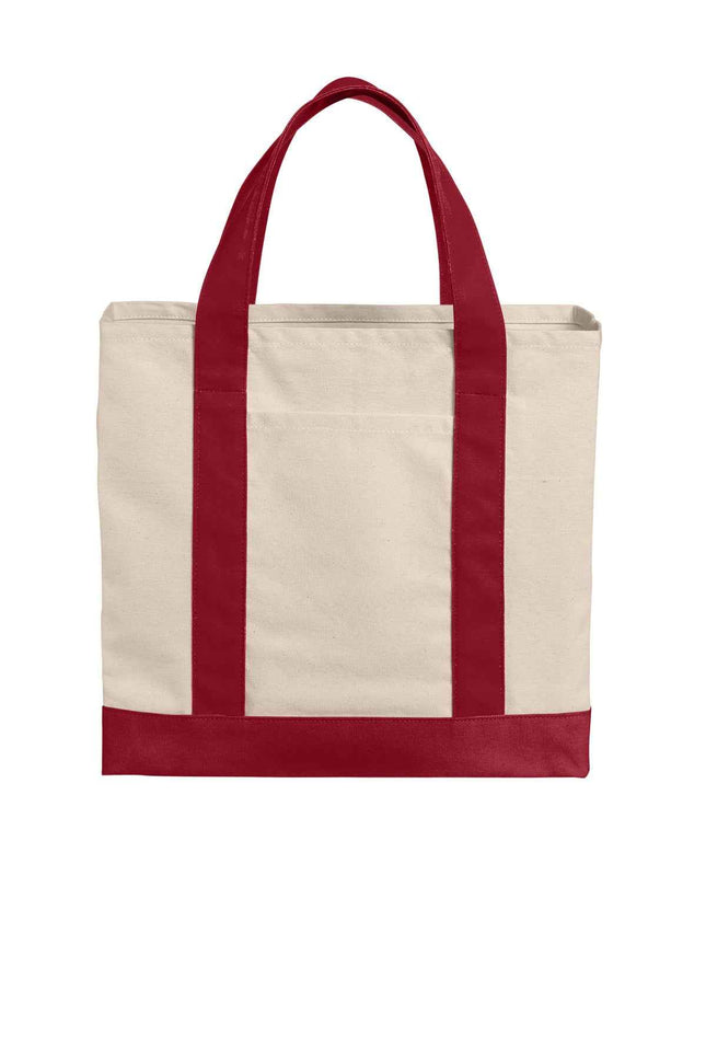 Port Authority Cotton Canvas TwoTone Tote BG429