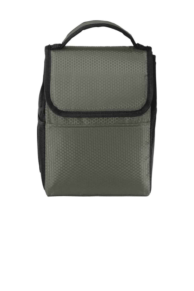 Port Authority Lunch Bag Cooler BG500 Grey Black OSFA