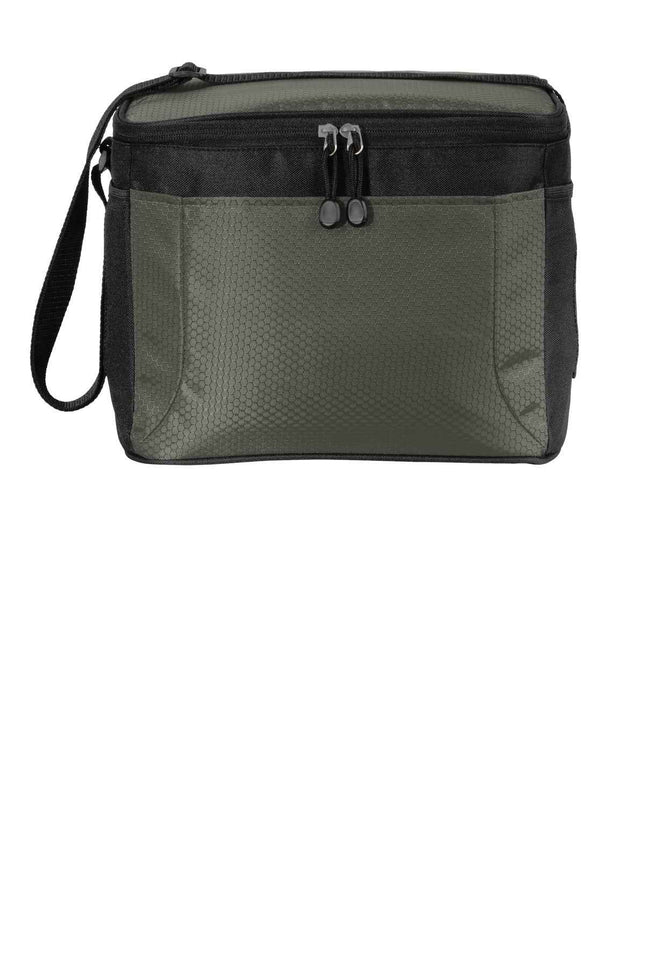 Port Authority 12Can Cube Cooler BG513 Grey Black OSFA