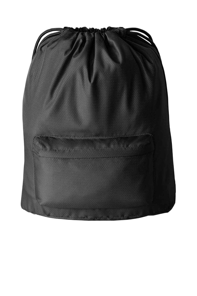 Port Authority Diamond Pocket Cinch BG637 Deep Black OSFA