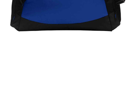 Port Authority Medium Active Duffel BG801 True Royal Black OSFA