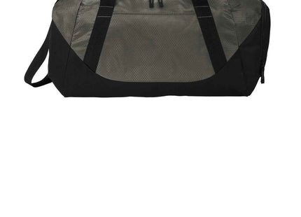 Port Authority Team Duffel BG804 Grey Black OSFA
