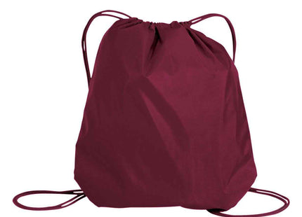 Port Authority Cinch Pack BG85 Maroon OSFA