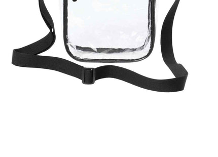 Port Authority Clear Crossbody Bag BG931 Clear Black OSFA