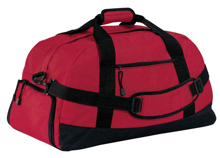Port Authority Basic Large Duffel BG980 Red OSFA