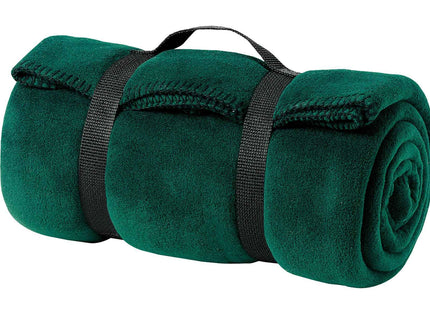 Port Authority Value Fleece Blanket with Strap BP10 Dark Green OSFA
