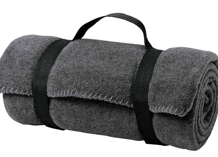 Port Authority Value Fleece Blanket with Strap BP10 Midnight Heather OSFA
