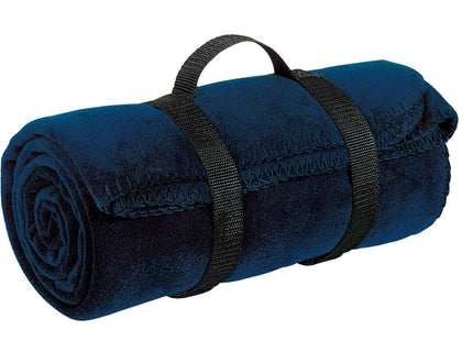 Port Authority Value Fleece Blanket with Strap BP10 Navy OSFA