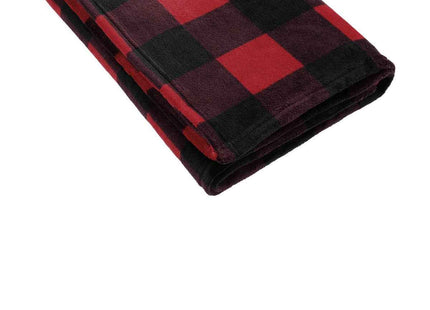 Port Authority Ultra Plush Blanket BP31 Buffalo Plaid OSFA