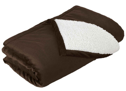 Port Authority Mountain Lodge Blanket BP40 Fireside Brown OSFA