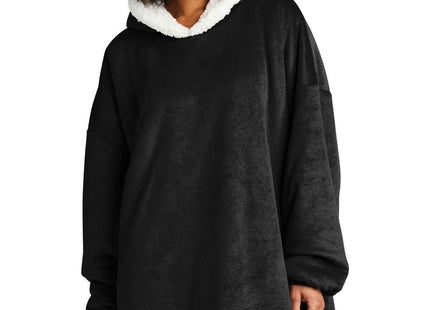 Port Authority Mountain Lodge Wearable Blanket BP41 Black OSFA