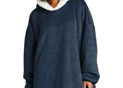 Port Authority Mountain Lodge Wearable Blanket BP41 Navy Eclipse OSFA