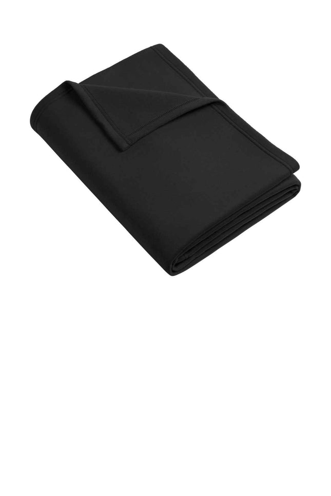 Port Authority Core Fleece Blanket BP60 Black OSFA