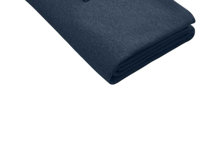 Port & Co Core Fleece Sweatshirt Blanket BP78 Heather Navy OSFA