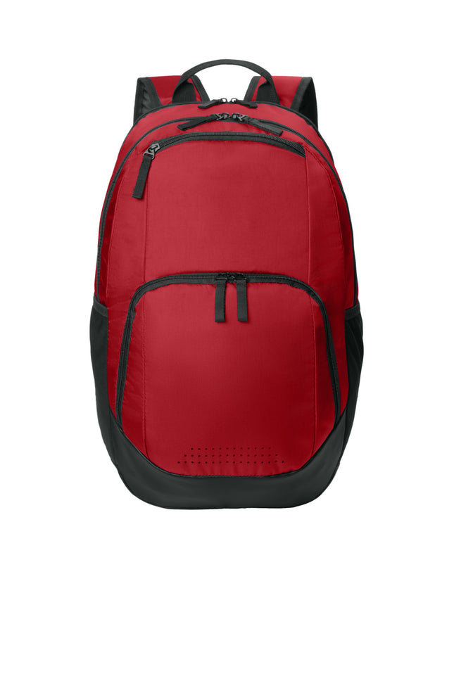 SportTek Rec Backpack BST200 Deep Red OSFA
