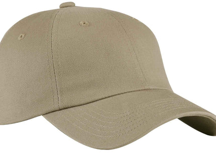 Port Authority Unstructured Brushed Twill Cap BTU Khaki OSFA