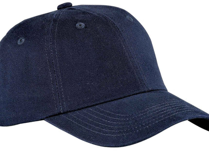 Port Authority Unstructured Brushed Twill Cap BTU Navy OSFA