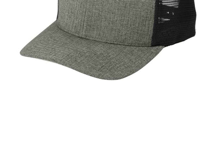 Port Authority Flexfit 110 Mesh Cap C110 Heather Graphite Black OSFA