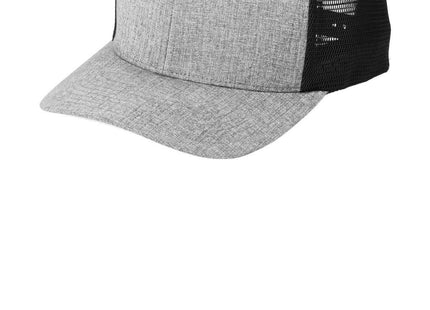 Port Authority Flexfit 110 Mesh Cap C110 Heather Silver Black OSFA