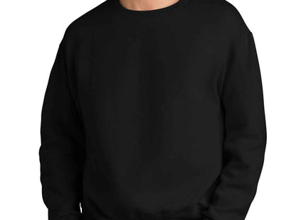 Jerzees Rugged Unisex Crewneck Sweatshirt C12M Black Ink
