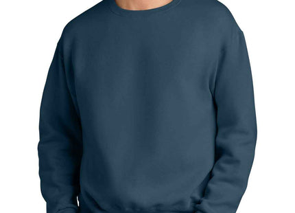 Jerzees Rugged Unisex Crewneck Sweatshirt C12M Washed Navy