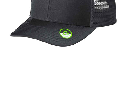 Port Authority Eco Snapback Trucker Cap C402ECO Grey Steel OSFA