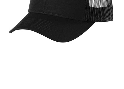 Port Authority LowProfile Snapback Trucker Cap C402LP Black OSFA