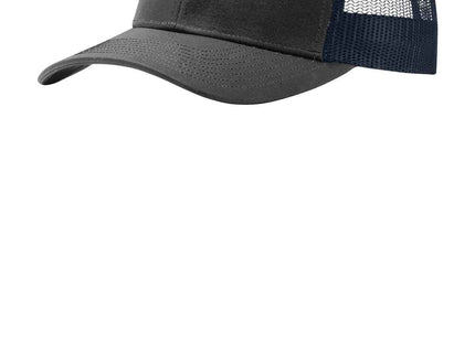 Port Authority Snapback Trucker Cap C402 Grey Steel True Navy OSFA