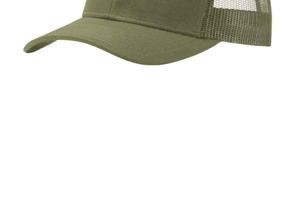 Port Authority Snapback Trucker Cap C402 Olive Drab Green OSFA