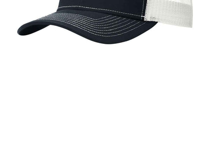 Port Authority Snapback Trucker Cap C402 Rich Navy White OSFA
