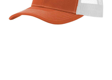 Port Authority Snapback Trucker Cap C402 Texas Orange White OSFA